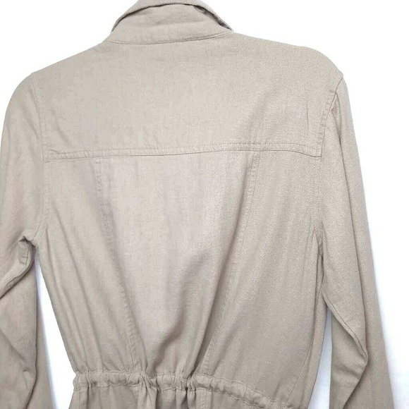 Love Tree Lara Croft Utility Jacket Beige S - Picture 6 of 6
